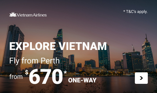 Fly To Vietnam From Perth deal